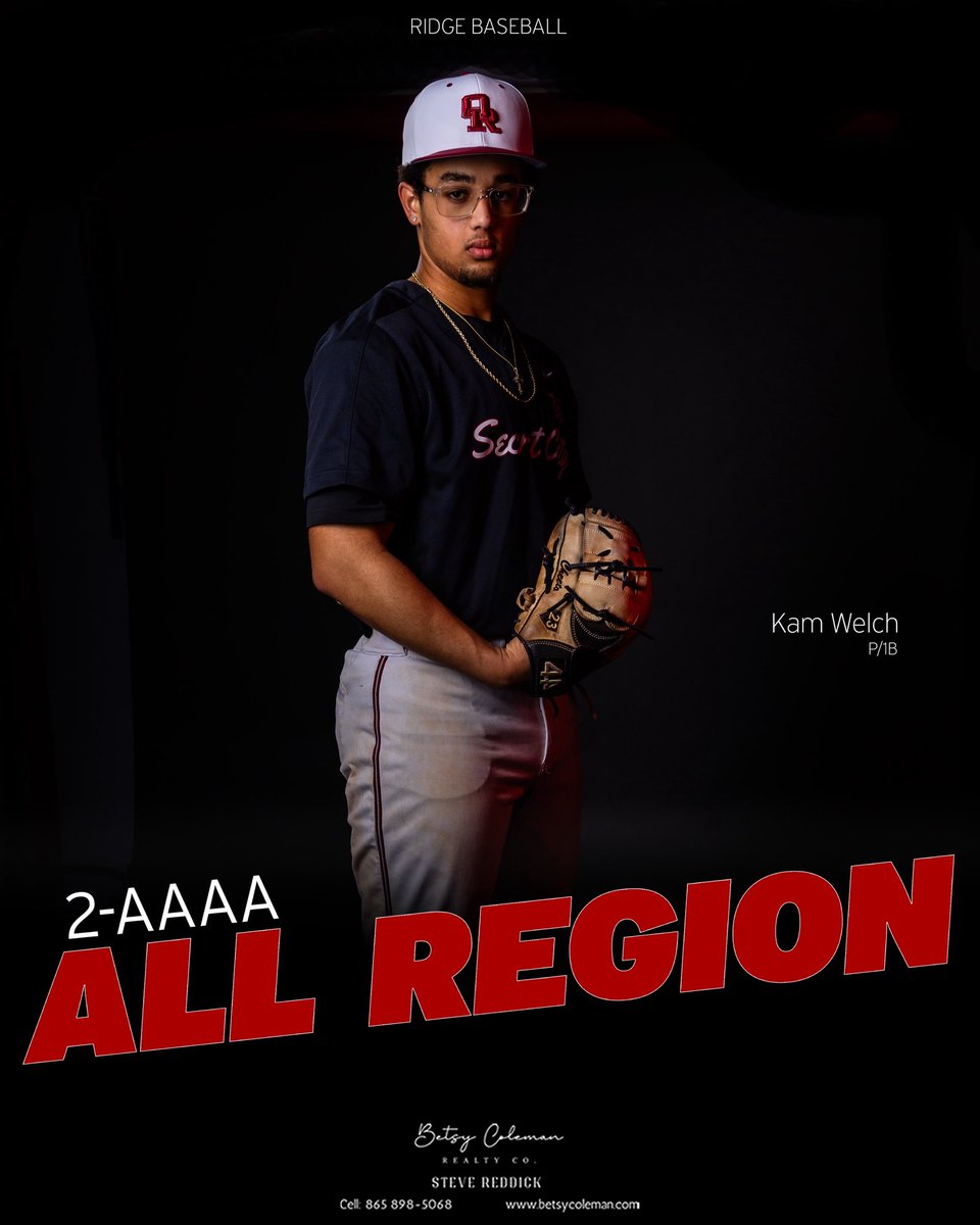 Ridge Baseball picked up some more postseason awards this week—All Region 2 for Warren, Parker, Mikee, and Cheeto. 💥⚾️