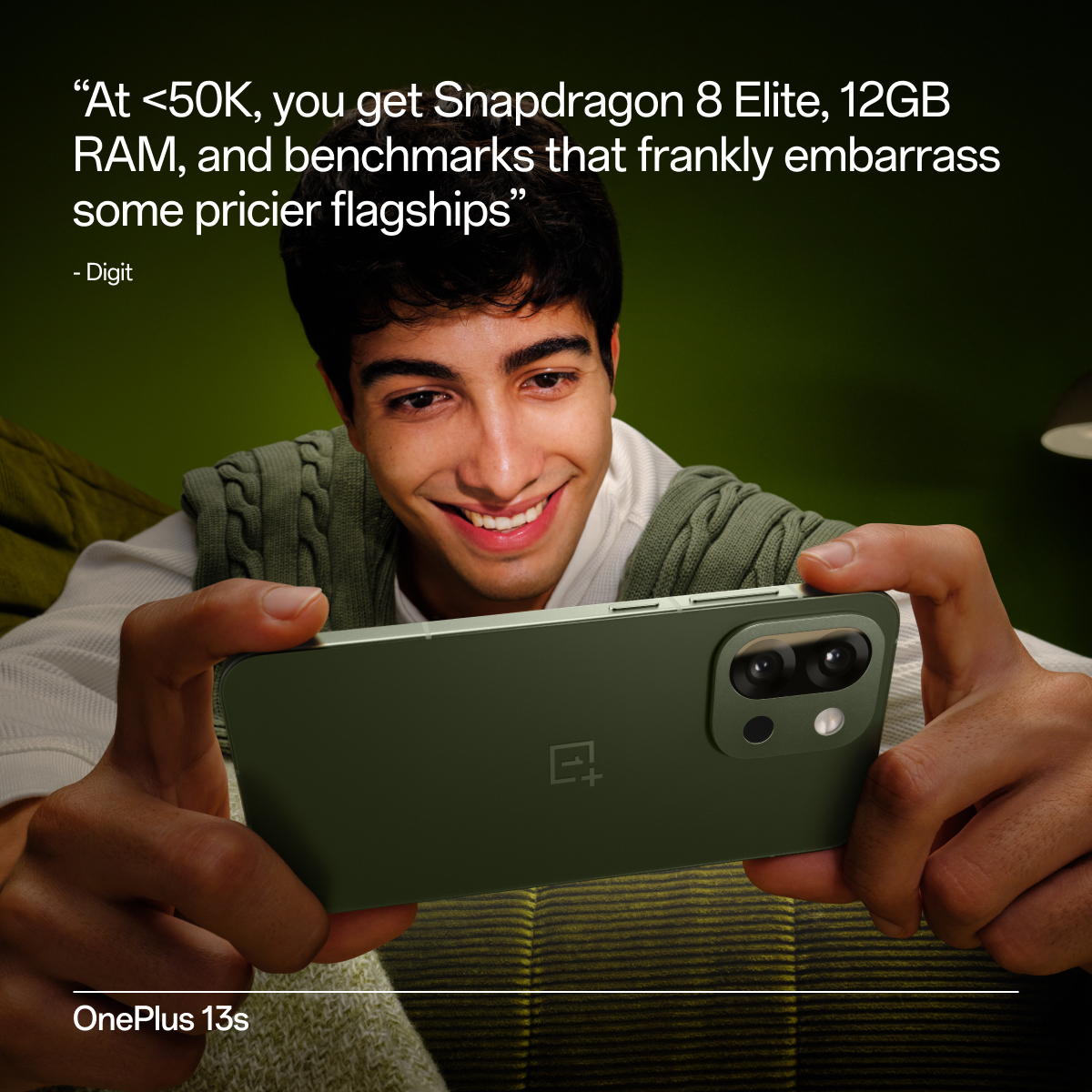 OnePlus_IN's tweet image. All signs point to one thing: #OnePlus13s is that phone.
Get it now: oneplus.in/oneplus-13s