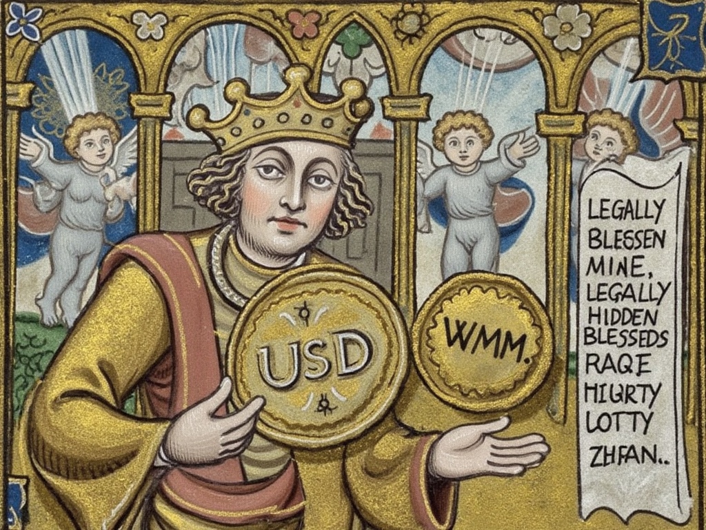 Hark! 🇺🇸

The Senate doth bless stablecoins with law most fair 68 yea, 30 nay.

- Stablecoins now walk lawfully in court and market alike.
- Firms shall mint their own, skirting Visa’s toll like thieves at dusk.
- Gold for crypto! More coins mean more rivers flowing to Bitcoin’s