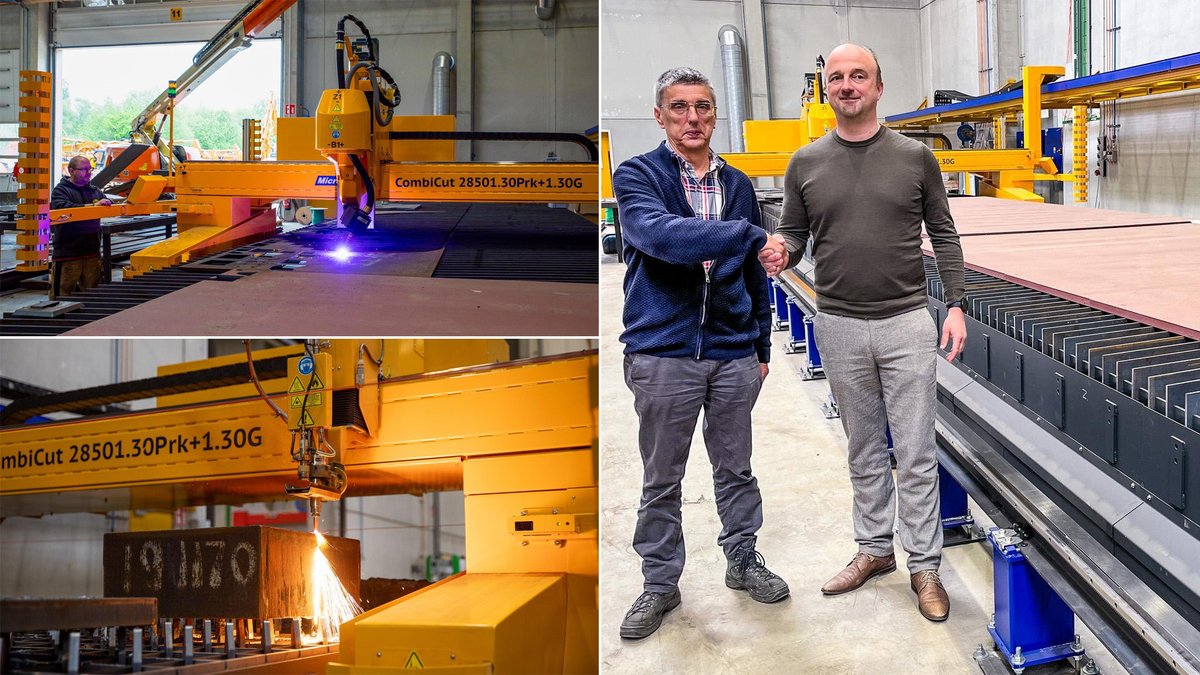 🔧 Präzision &amp; Power im Großformat: Der belgische Maschinenbauer Luyckx modernisiert seinen Maschinenpark – mit einer MicroStep CombiCut für 3D-Plasmazuschnitt &amp; 2D-Autogen auf 28.500 x 3.000 mm! 👉 Mehr dazu: microstep.com/de/Media/News/…