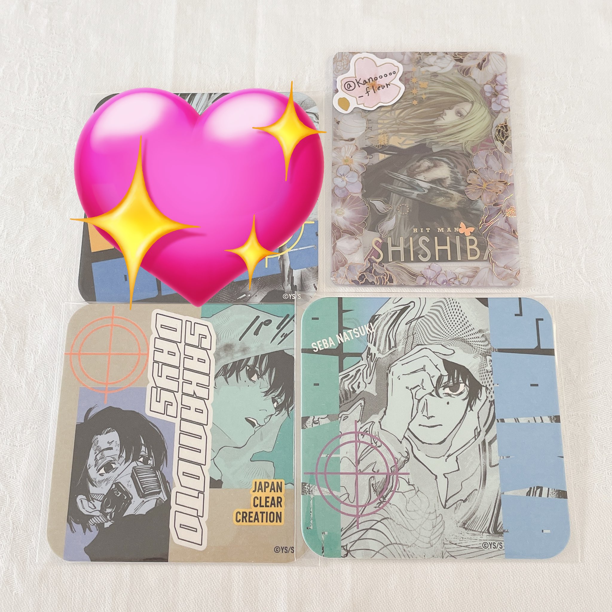 夏生 勢羽夏生 SAKAMOTO DAYS サカモトデイズ アートコースター 【公式