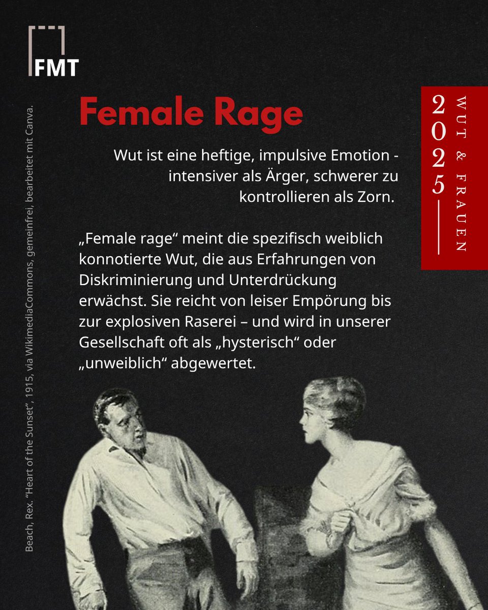 Wut ist laut, unbequem, explosiv – Frauen wird sie selten zugestanden. Doch #WeiblicheWut ist ein Motor des #Feminismus. In unserer neuen Reihe gehen wir den Facetten und der Geschichte der Wut in der #Frauenbewegung auf den Grund. Bleibt dran! 🧨✊ #Wut #FemaleRage #Empowerment