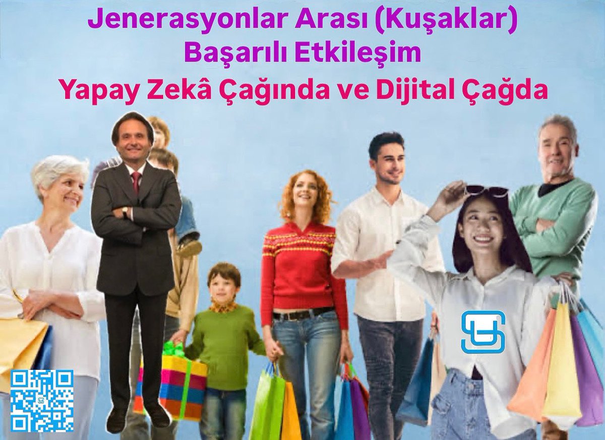 Jenerasyonlar Arasında (Kuşaklar) Başarılı Etkileşim.

Yapay Zekâ Çağında ve Dijital Çağda 

serkanuygur.com.tr

serkanuygur.com.tr/online-egitiml…