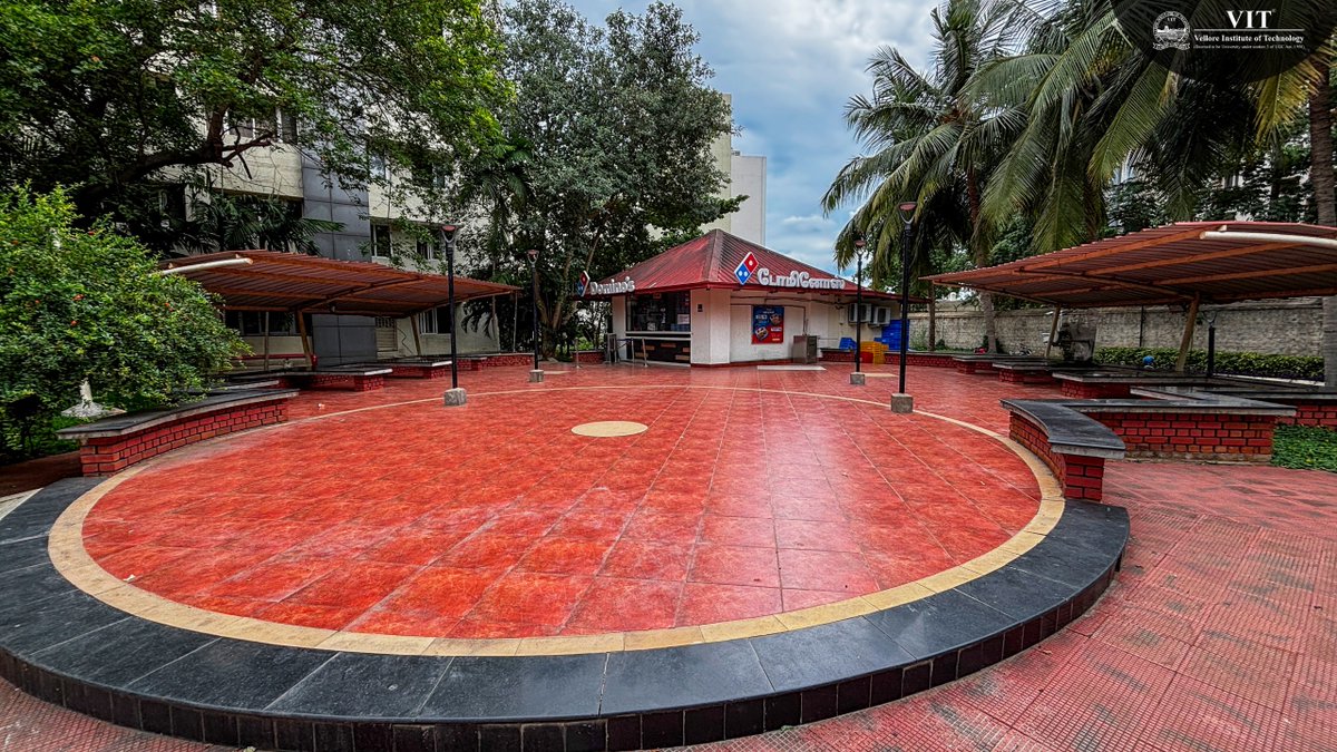 VIT_univ's tweet photo. Campus is in its soft era during sem break — no hustle, no bustle, just empty halls and sleepy skies. But we know you'll be back with the buzz soon. 

#VITVellore #CampusBreak #StudentLife #BiometricFeels  #EmptyCampusEnergy #SemBreakMode #LifeAtVIT #CampusVibes  #wemissyou https://t.co/MXyevdl3Bx