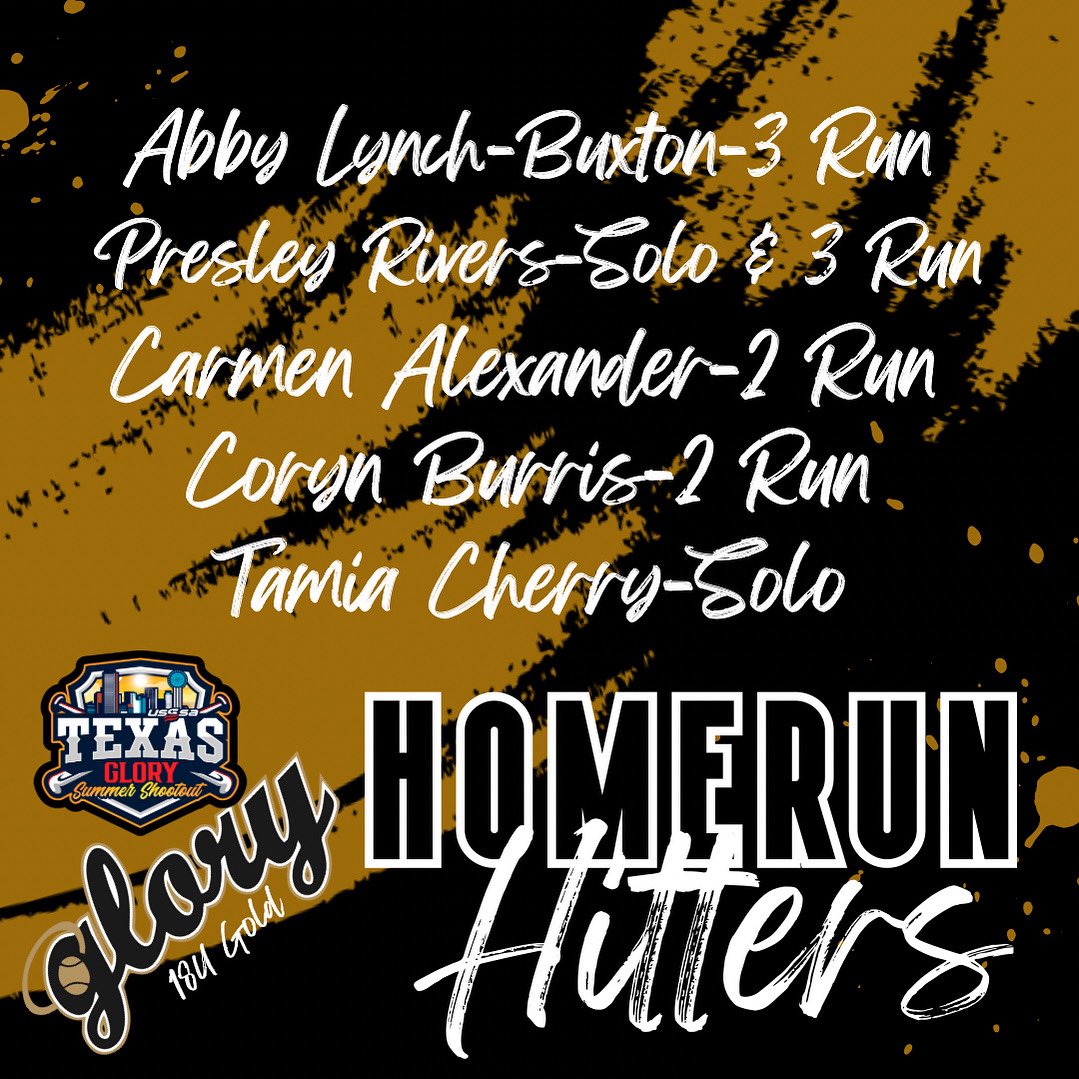 *Late Post*
Big shoutout to our homerun crushers from the Summer Shootout this past weekend! 💣 Way to swing for the fences, ladies!
#halosup😇
