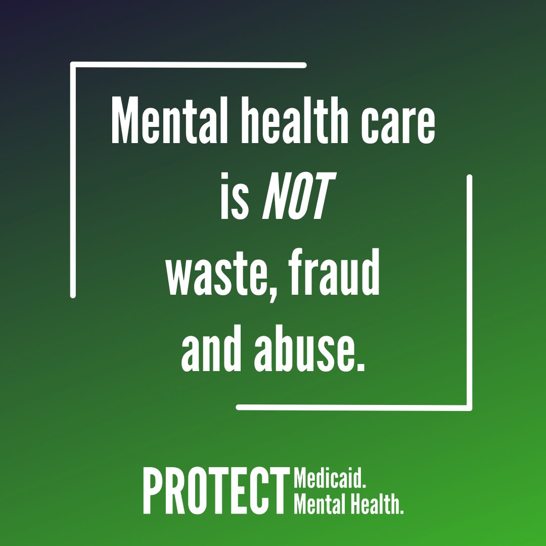 At NAMI, people are our top priority. While programs like Medicaid are complex, this is clear: mental health care is not wasteful. #NoHealthcareCuts

Take action to #ProtectMedicaid at nami.quorum.us/medicaid/ and learn more about the facts at ccf.georgetown.edu/2025/06/06/fra…