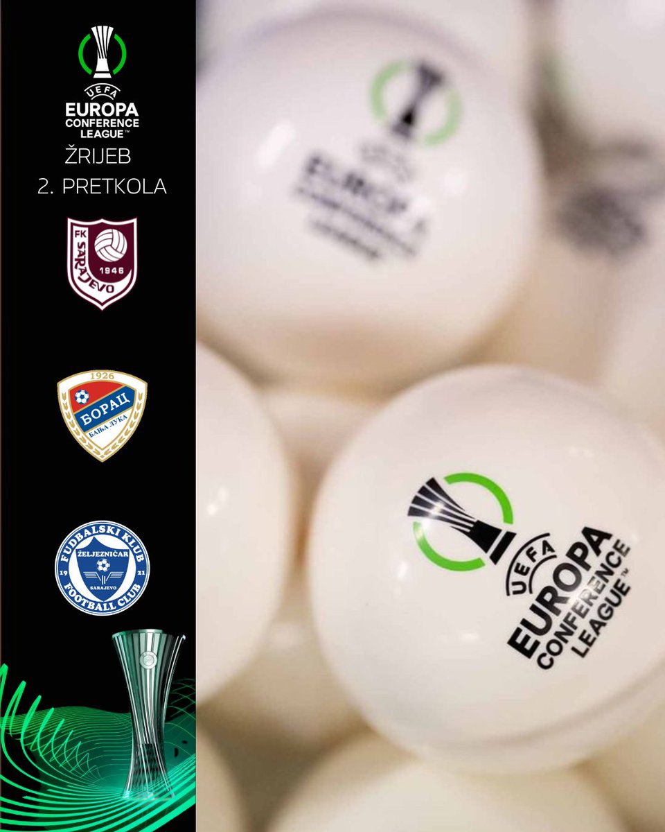 Danas je u Nyonu održan žrijeb drugog pretkola UEFA Konferencijske lige, nakon kojeg su naši klubovi saznali svoje potencijalne protivnike u ovoj rundi takmičenja.

nfsbih.ba/vijesti/nogome…