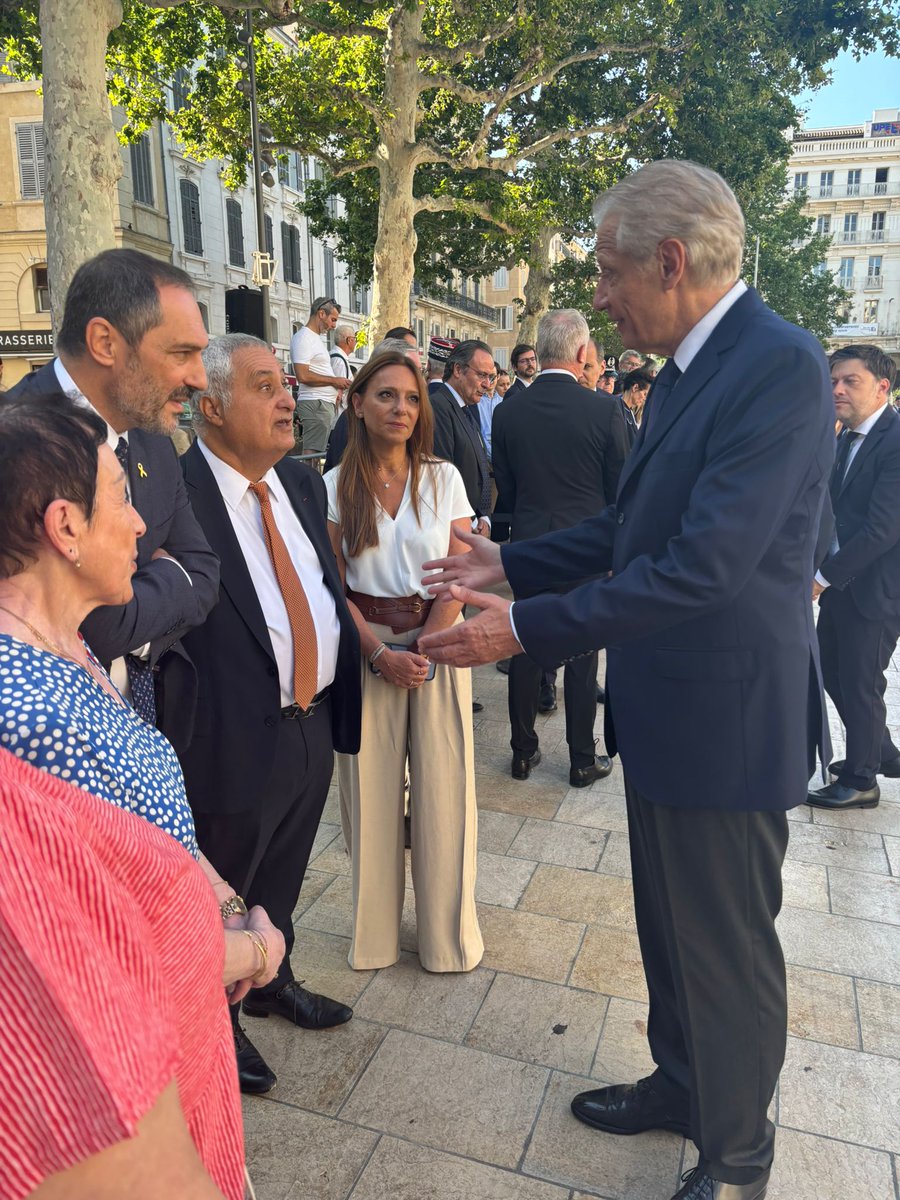 Aujourd’hui, lors des cérémonies du 18 Juin à Marseille, j’ai tenu à exprimer avec clarté et fermeté le ressenti profond de la communauté juive à l’égard de M. Dominique de Villepin pour ses prises de position virulentes contre Israël, son soutien à peine voilé au Hamas