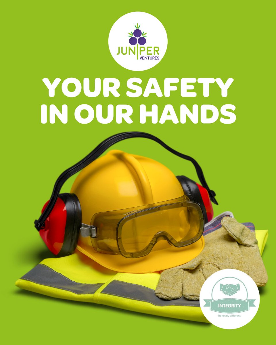 Health &amp; safety is at the heart of everything we do at Juniper Ventures - from school kitchens to public buildings.

✅ Staff training
✅ Risk assessments
✅ Hygiene protocols

Professional. Preventative. People-first.
#TheJuniperWay #HealthAndSafety #FacilitiesManagement