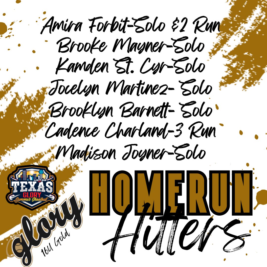 These girls were on 🔥at the SUMMER SHOOTOUT this past weekend, launching some massive 💣’s out of the park! 🔥🥎 Big time power and even bigger energy way to show out, ladies!
#halosup😇🖤❤️💛