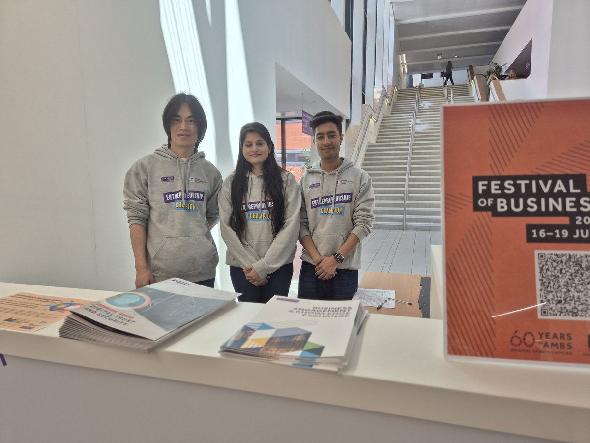 Registrations have begun for our half day event - The Future of Entrepreneurship at <a href="/AllianceMBS/">Alliance MBS</a> FoB'25. Make your way to AMBS #FoB25 #Entrepreneurshipcentre