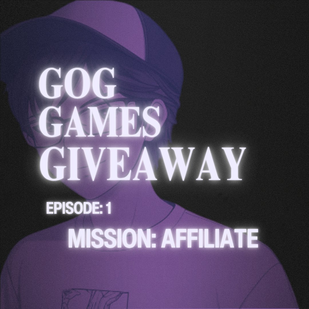 furikuriz's tweet image. GOG GAMES GIVEAWAY🎮

To help PreparedArtist reach Twitch Affiliate, Nutan &amp;amp; I are launching a giveaway !

1⃣ Like &amp;amp; repost
2⃣Follow @ArtistPrepared &amp;amp; @NutanXO
3⃣Follow PreparedArtist on Twitch ( link below )
💬Comment the GOG game you want + proof you're following