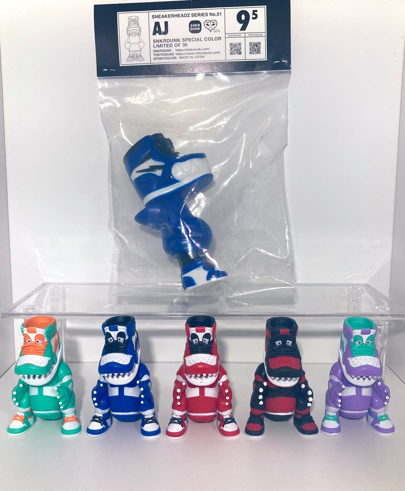 抽選販売 ソフビシリーズ 怪獣スニーカーヘッド TBカラー Sofvi