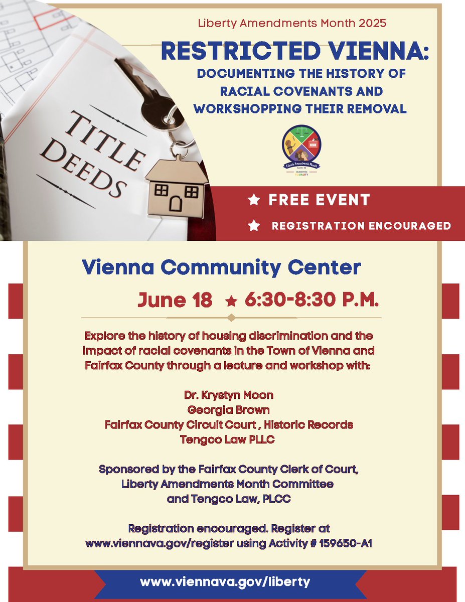 Holly Seibold (@hollyseiboldva) on Twitter photo My friend <a href="/Falcon_esq/">Chris Falcon</a> , who is the Fairfax County Clerk of Court, is presenting this really interesting workshop tonight for Liberty Amendments Month in Vienna. I’ll be there - hope you can join me at 6:30 in the Vienna Community Center! My friend <a href="/Falcon_esq/">Chris Falcon</a> , who is the Fairfax County Clerk of Court, is presenting this really interesting workshop tonight for Liberty Amendments Month in Vienna. I’ll be there - hope you can join me at 6:30 in the Vienna Community Center!