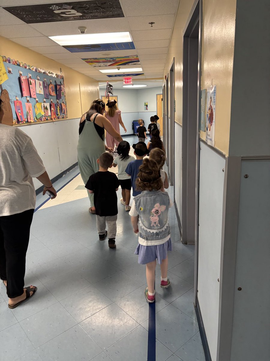 Pirates in the halls of Adelphia. Finding clues along the way! 🏴‍☠️