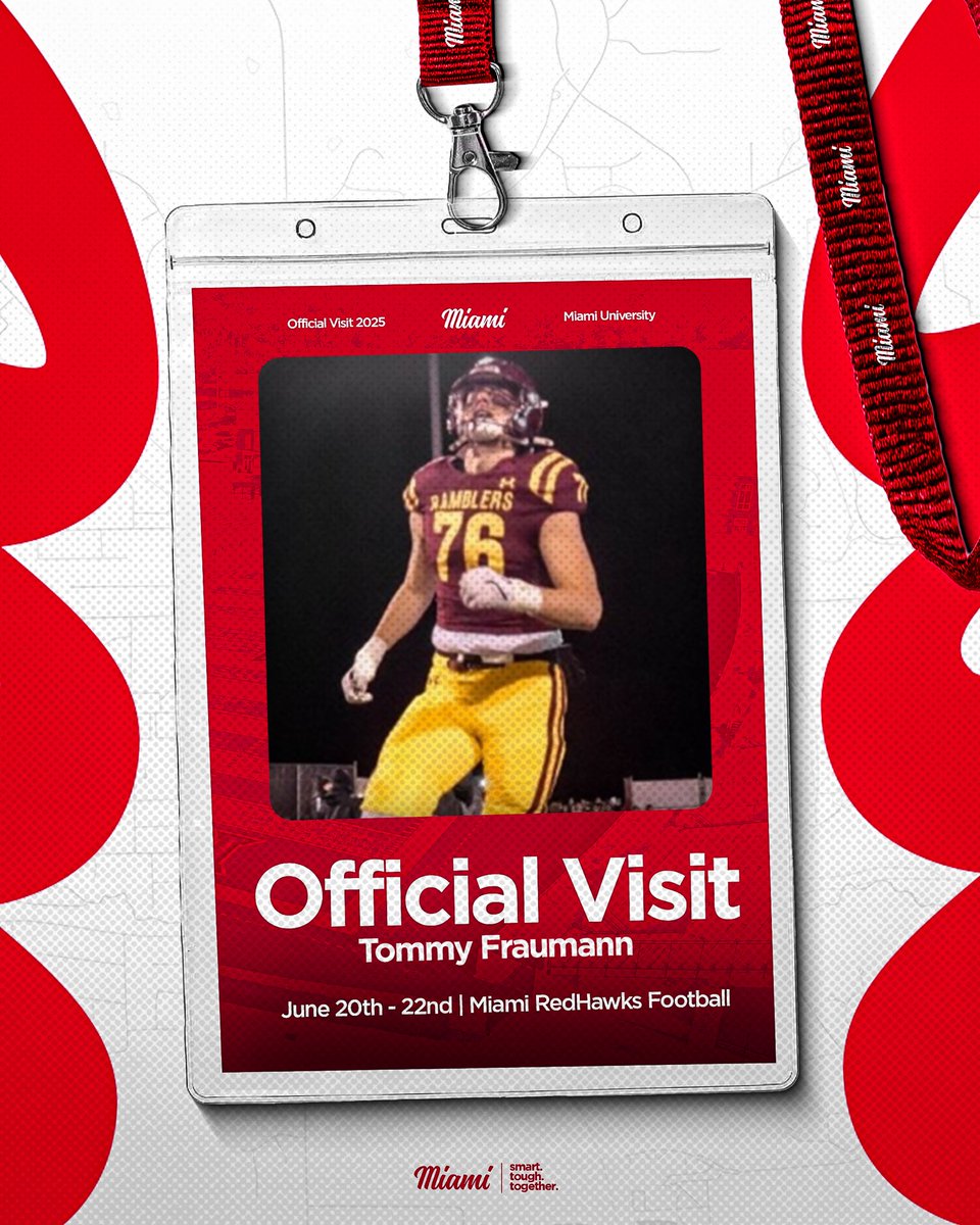 Tommy Fraumann (@tommyfraumann76) on Twitter photo Excited to get back down to Oxford this weekend for my Official Visit <a href="/Coachjpatton/">James Patton</a> <a href="/MiamiOHFootball/">Miami Football</a> <a href="/Martin_Miami_HC/">Chuck Martin</a> Excited to get back down to Oxford this weekend for my Official Visit <a href="/Coachjpatton/">James Patton</a> <a href="/MiamiOHFootball/">Miami Football</a> <a href="/Martin_Miami_HC/">Chuck Martin</a>