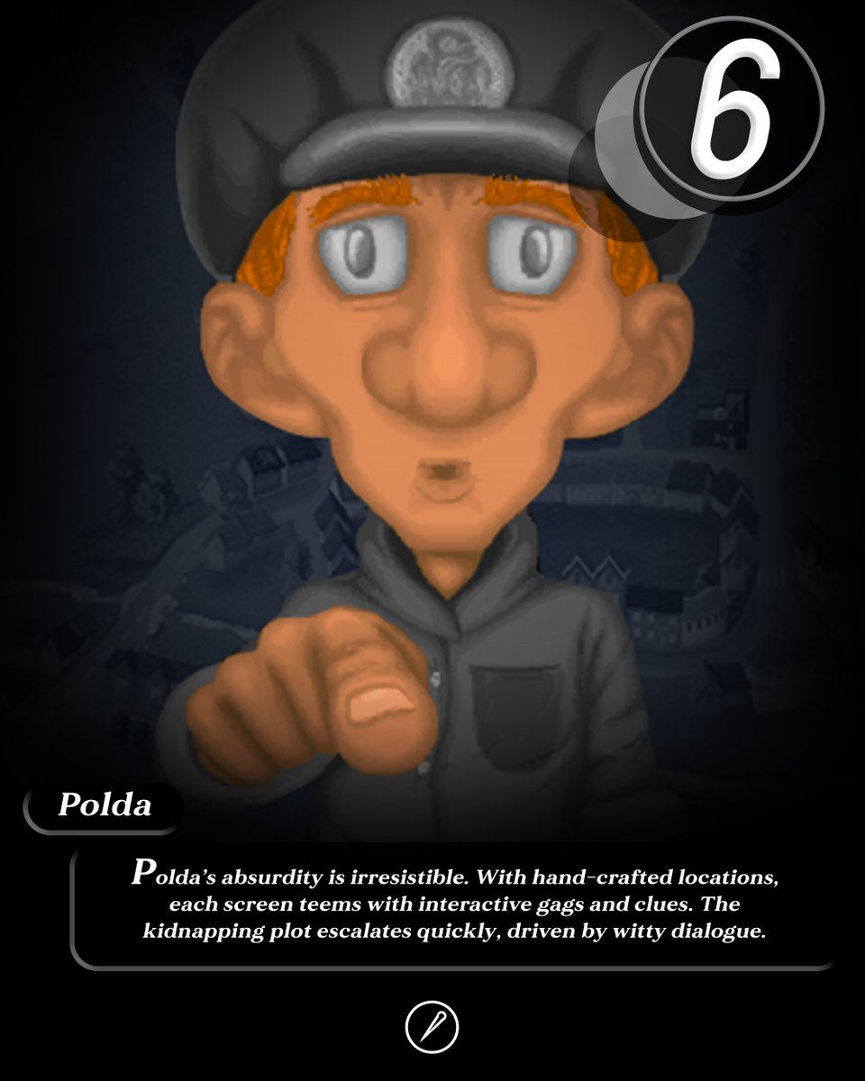 GamingTailor15's tweet image. This detective spoof nails the balance between satire and suspense. As Pancras, you’ll twist small-town clues into escalating chaos.

#Polda
#ZimaSoftware
- 
store.steampowered.com/app/2762710/Po…