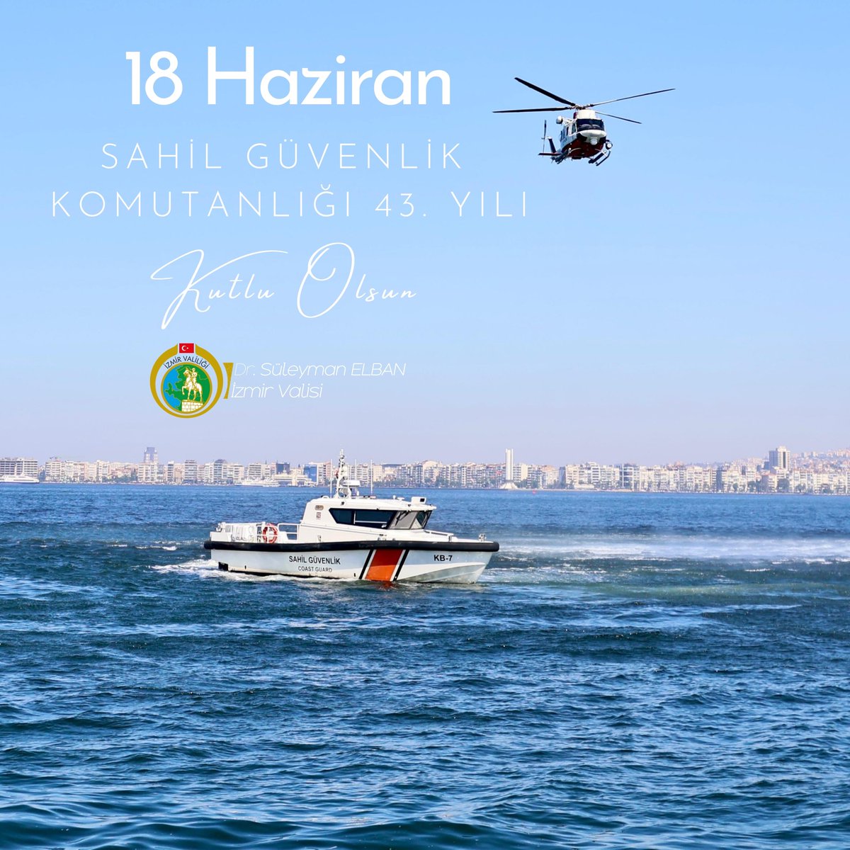 Üç tarafı denizlerle çevrili ülkemizin denizlerdeki güvenliğini temin eden, mavi vatanımızın kararlılıkla korunmasında kritik bir rol üstlenen Sahil Güvenlik Komutanlığı’nın 43. kuruluş yıl dönümünü kutluyorum. ⚓️

Kaçakçılıkla mücadeleden düzensiz göçün önlenmesine, deniz yetki