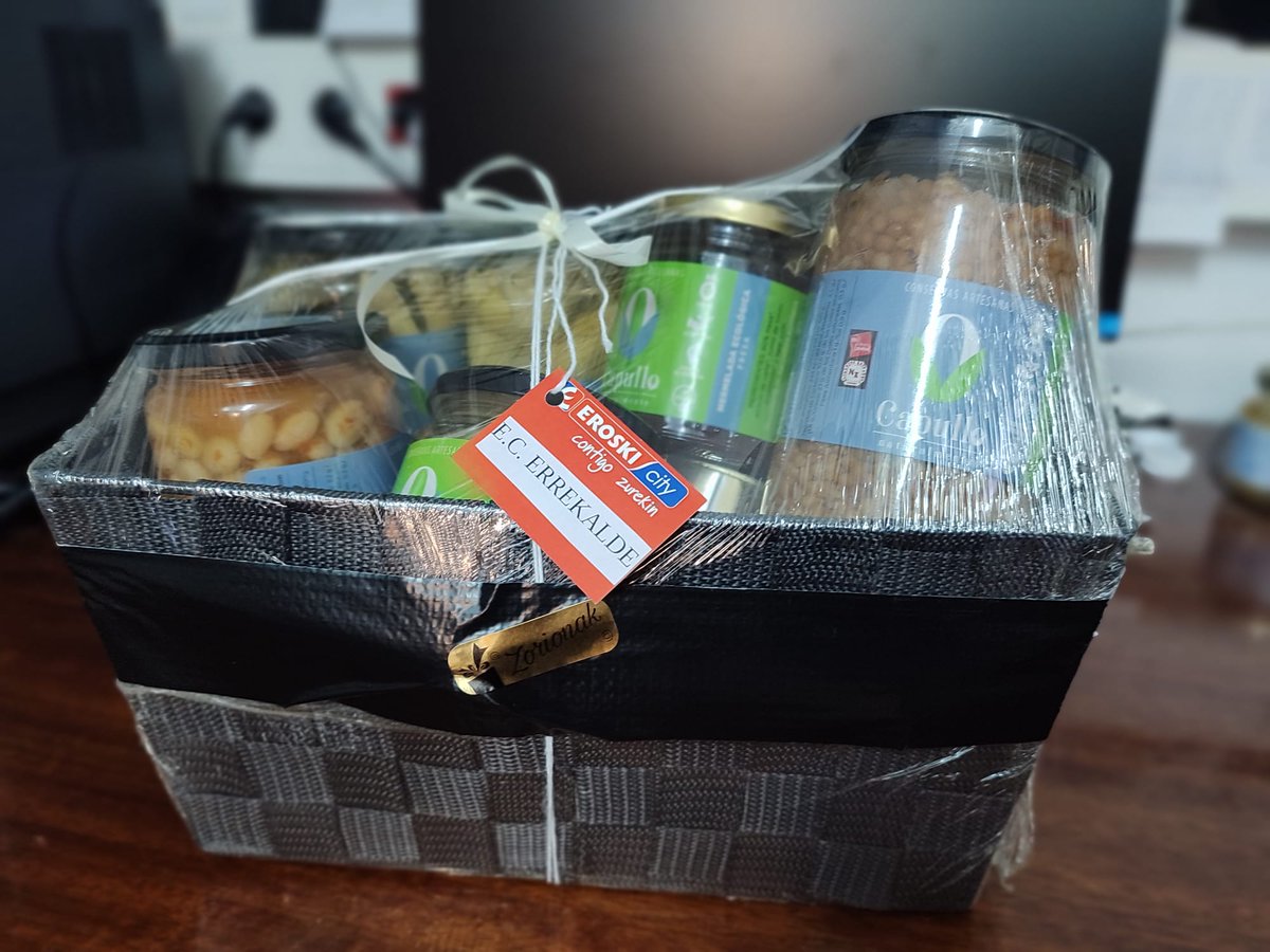 Lasterketaren ondoren indarrak hartzeko saria eskaini digu Errekaldeko Eroskik zozketarako. Mila esker!!! #torreauzolasterketa <a href="/BerbiaOnati/">Berbia Oñati</a> #eroskicityerrekalde