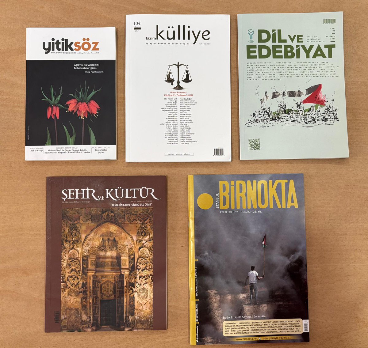 Kültür sanat dergilerimizin yeni sayıları geldi.