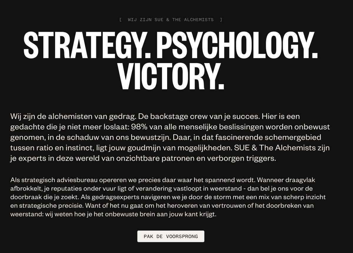 Homepage van Dijkhoffs winkeltje. 

Twee alinea's tekst. Doodmoe nu.