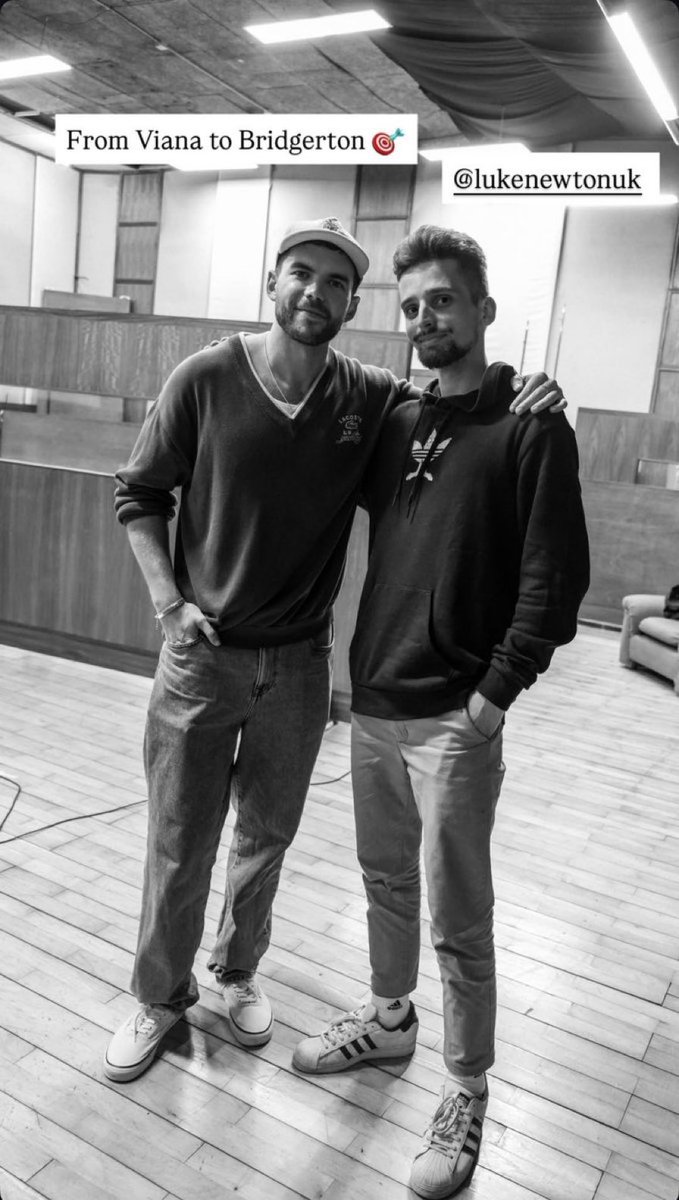 📷| NEW (old) picture of Luke Newton in Lisbon during the recording of VIANA The Legend of Golden Hearts 

— credits to <a href="/ladyclassyton/">Liz ✨</a>