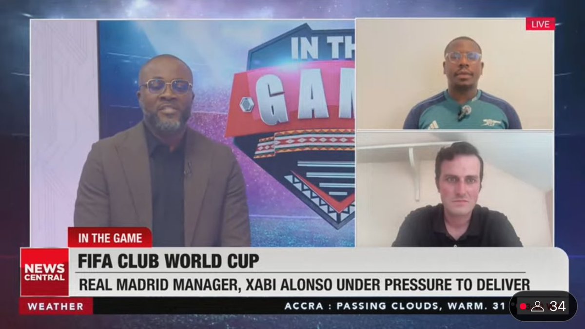 Talking FIFA Club World Cup on <a href="/NewsCentralTV/">News Central TV</a> ⚽️