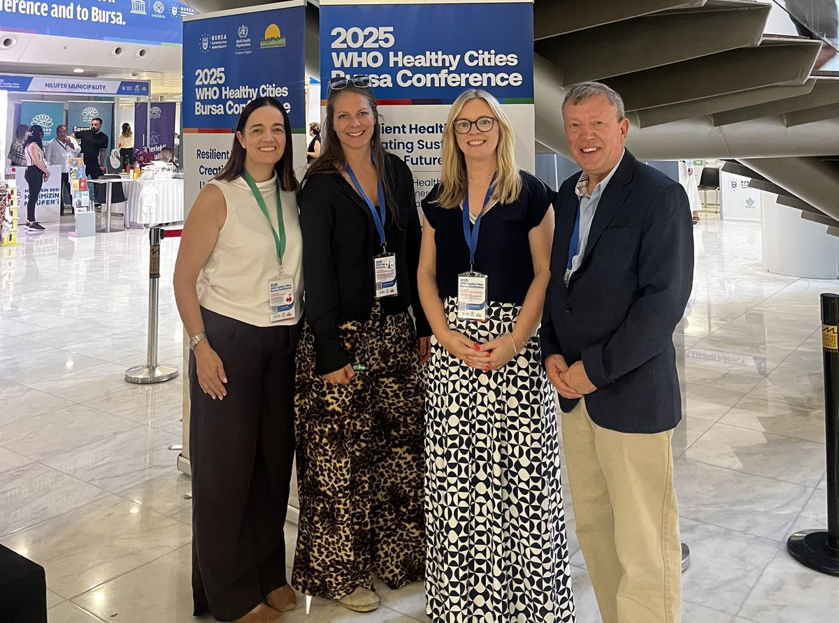 Charlene Brooks (@charlene_brooks) on Twitter photo The <a href="/WHO/">World Health Organization (WHO)</a> Healthy cities Annual conference offers a great opportunity to network with other cities and municipalities from across Europe. It was great chatting with representatives today from Iceland and elected representative <a href="/Tfitzgeraldcork/">Cllr. Tony Fitzgerald P.C.</a> and healthy city coordinator, Cork The <a href="/WHO/">World Health Organization (WHO)</a> Healthy cities Annual conference offers a great opportunity to network with other cities and municipalities from across Europe. It was great chatting with representatives today from Iceland and elected representative <a href="/Tfitzgeraldcork/">Cllr. Tony Fitzgerald P.C.</a> and healthy city coordinator, Cork