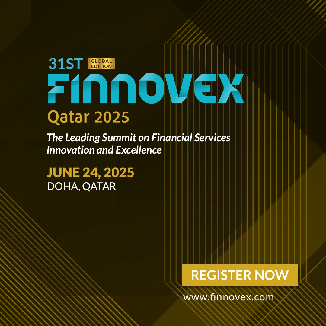 💡 Finnovex Qatar 2025 is back — exploring the future of financial services and how fintech innovations like crypto, big data, and P2P lending are reshaping the industry.

📍 Waldorf Astoria, Qatar
📅 June 24, 2025

Join global leaders for a powerful day of insights, dialogue,