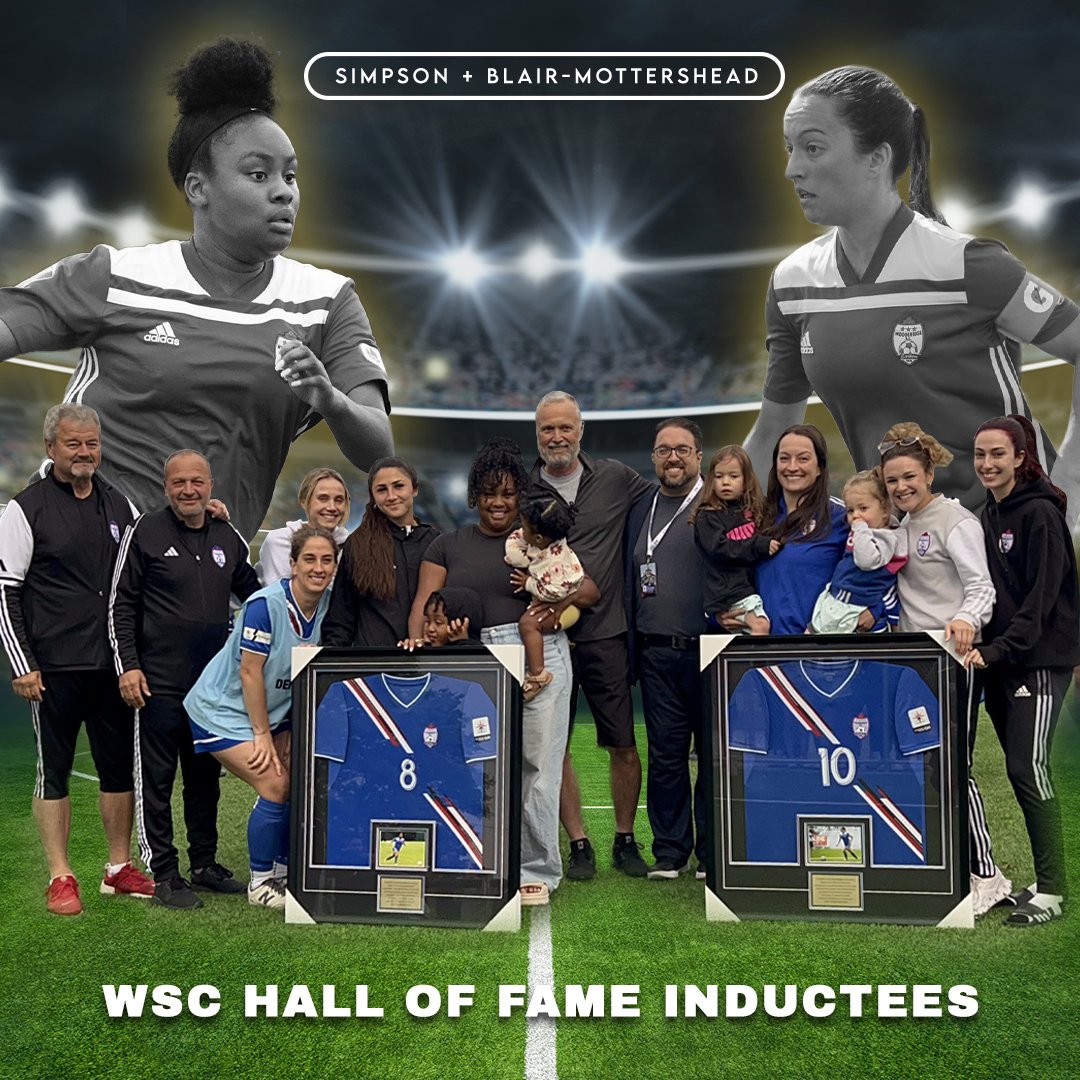 Cheers to Diamond Simpson and Alyscha Blair-Mottershead on their induction into the WSC Hall of Fame! Their dedication sets the gold standard and inspires aspiring talents. This marks a milestone in their journey, and we're proud to celebrate their commitment. Congrats!