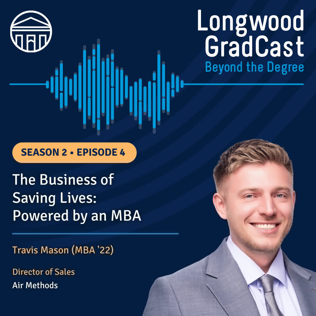 LongwoodCGPS's tweet image. 🚁 From the skies to the C-suite! In this episode of Longwood GradCast: Beyond the Degree, MBA grad Travis Mason shares his journey from helicopter paramedic to leadership. His passion, paired with leadership lessons, makes an impact daily! Listen now: longwood.edu/gradcast/