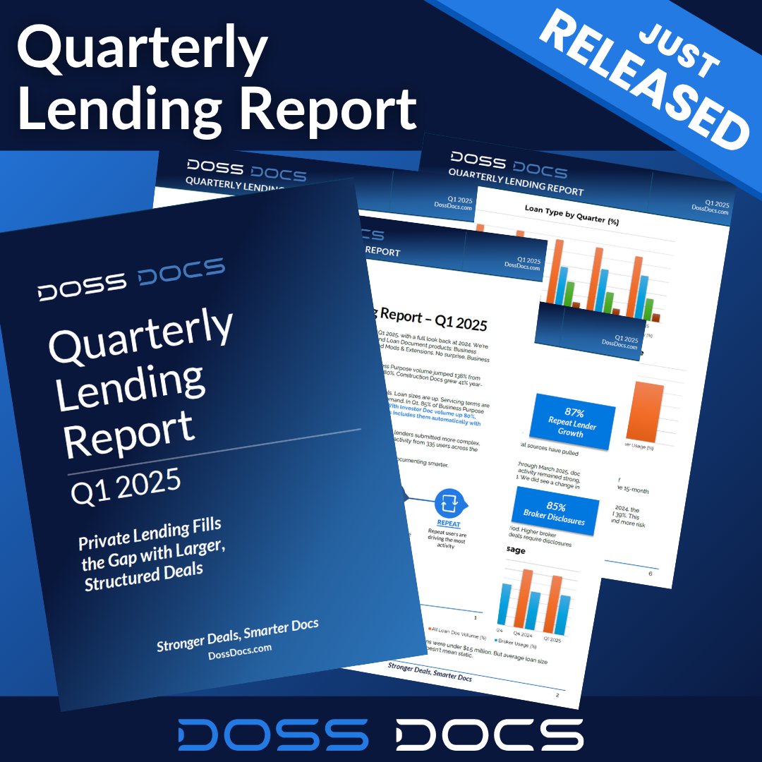 dossdocs's tweet image. The hubs.li/Q03sz7MJ0 data is in, and if you’re lending, you’ll want to get the report hubs.li/Q03sz5SD0 

We analyzed deal activity from 335 users across our platform, and the numbers say a lot.

#PrivateLending #PrivateMoney #LoanDocs #CRE #FinTech