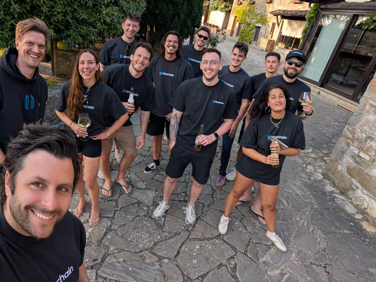 Back at the desk after a killer off-site last week with the <a href="/hirechain_io/">Hirechain</a>  team!

Do you want to join us on the next one?

We'll be putting up a job for an account manager soon - if you know crypto and love working with people in a fast paced environment to help them best utilise