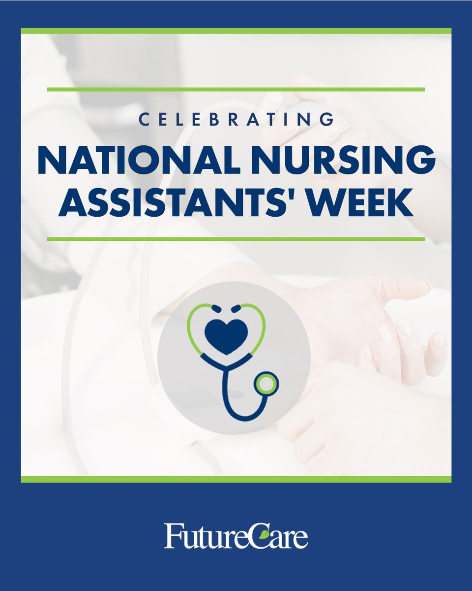 This week, we’re proud to celebrate #NationalNursingAssistantsWeek! FC GNAs provide hands-on care, compassion, &amp; comfort, playing a vital role in the wellbeing of our residents &amp; patients. Thank you for your tireless dedication, your empathy, and the difference you make 💙