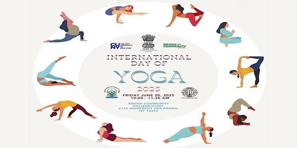 Bronx Comm. College (@bcccuny) on Twitter photo Get ready to breathe in the spirit of yoga! ๐ฑ๐
Dr. Neal Phillip presents International Yoga Day in collaboration with the India Consulate at Bronx Community College on Friday, June 20th!
๐ ow.ly/pxTu50W57ST
#bcccuny #bccpride #YogaDay <a href="/CUNY/">The City University of New York</a> Get ready to breathe in the spirit of yoga! ๐ฑ๐
Dr. Neal Phillip presents International Yoga Day in collaboration with the India Consulate at Bronx Community College on Friday, June 20th!
๐ ow.ly/pxTu50W57ST
#bcccuny #bccpride #YogaDay <a href="/CUNY/">The City University of New York</a>