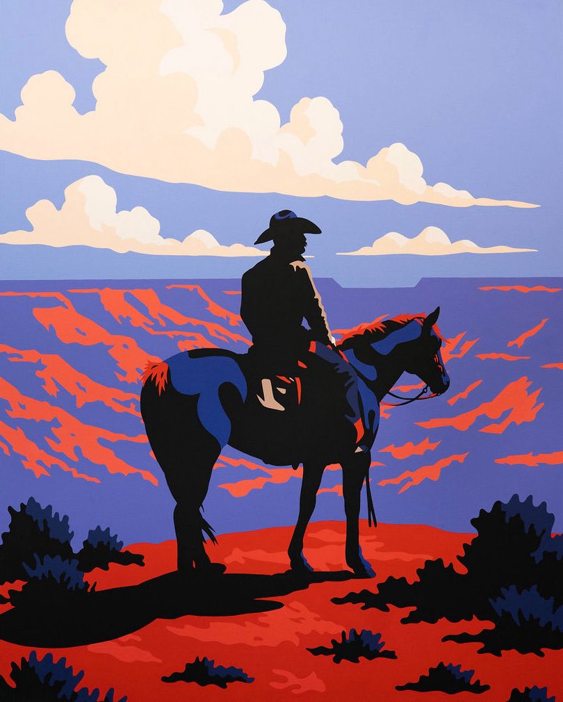 Gm 

‘Palo Duro Canyon’

48in x 60in acrylic on canvas