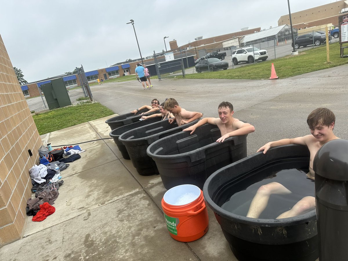 Sky looking ominous early, but things turned out nicely!!