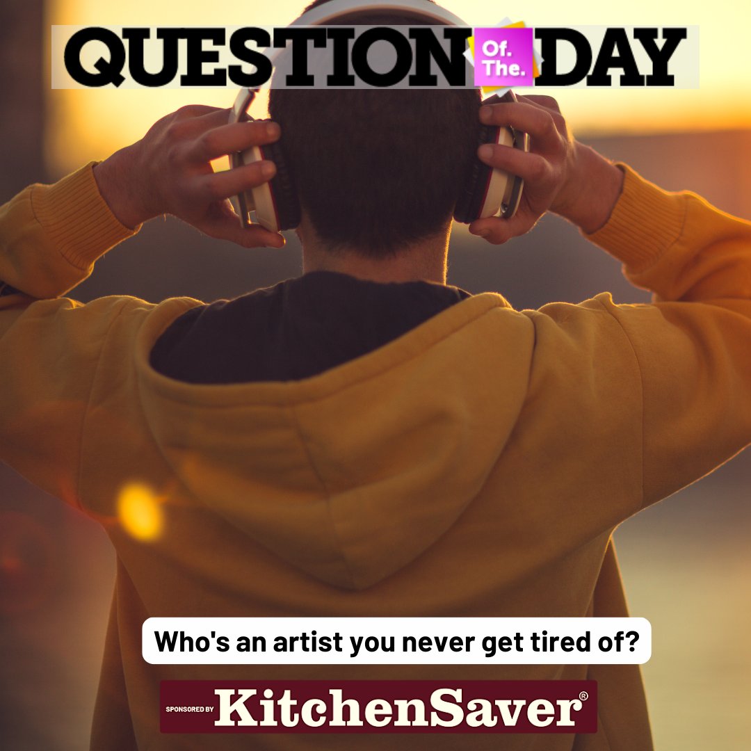 QUESTION OF THE DAY: Who's an artist you never get tired of?

Comment your answer below!!