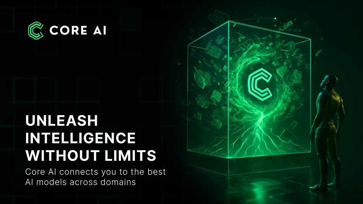 CoreNet_Coin's tweet image. ⚡ Unleash Intelligence Without Limits

🕸️Step into a world where AI isn’t just powerful — it’s limitless!

Nowadays, #CoreAI connects you to the most advanced models across every domain — vision, language, data, and beyond...

All in one unified interface for:

🧠 Multi-domain…