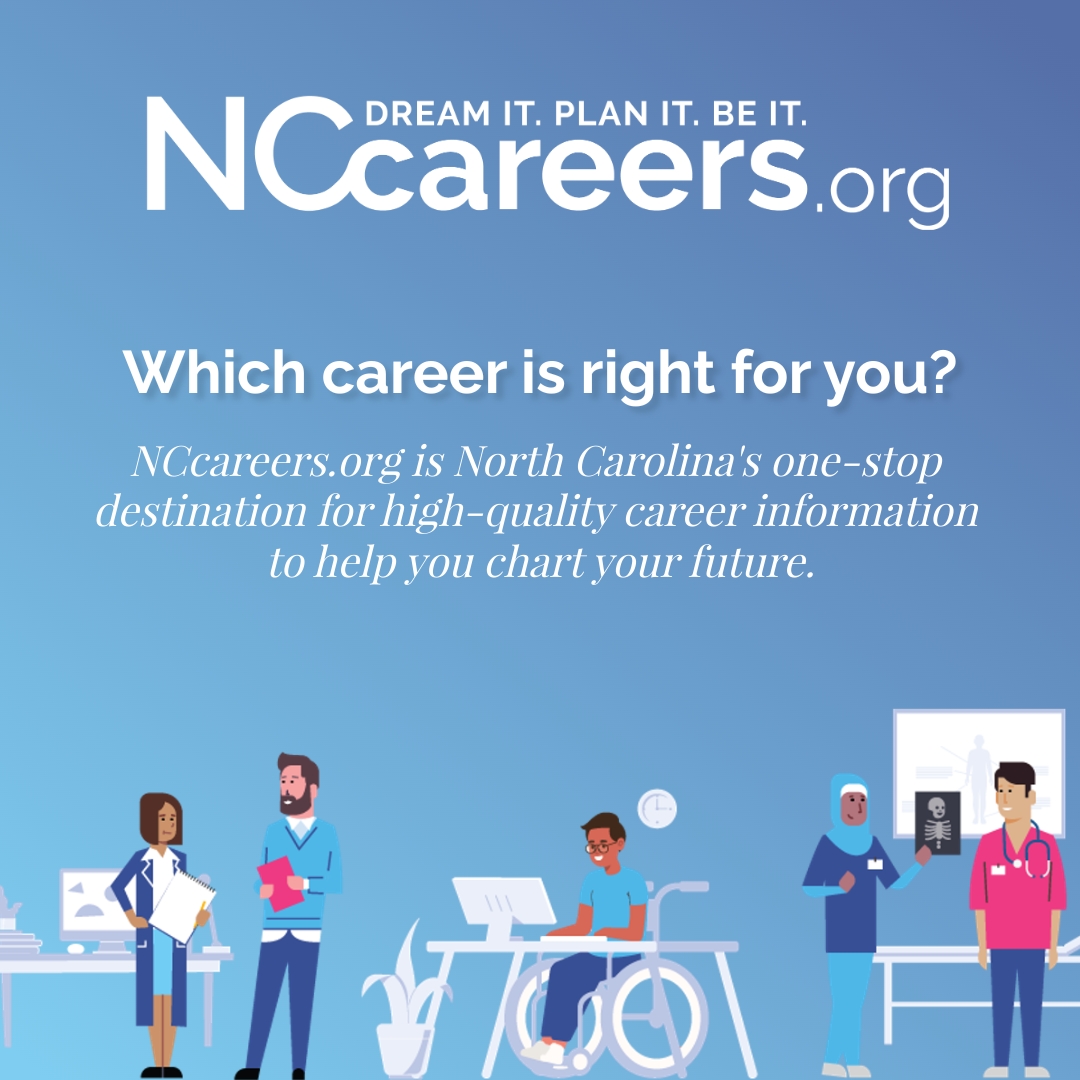 NCcareers.org breaks down pay, job growth, skills, and more for 800+ occupations. Explore #careers that align with your interests and start planning today!