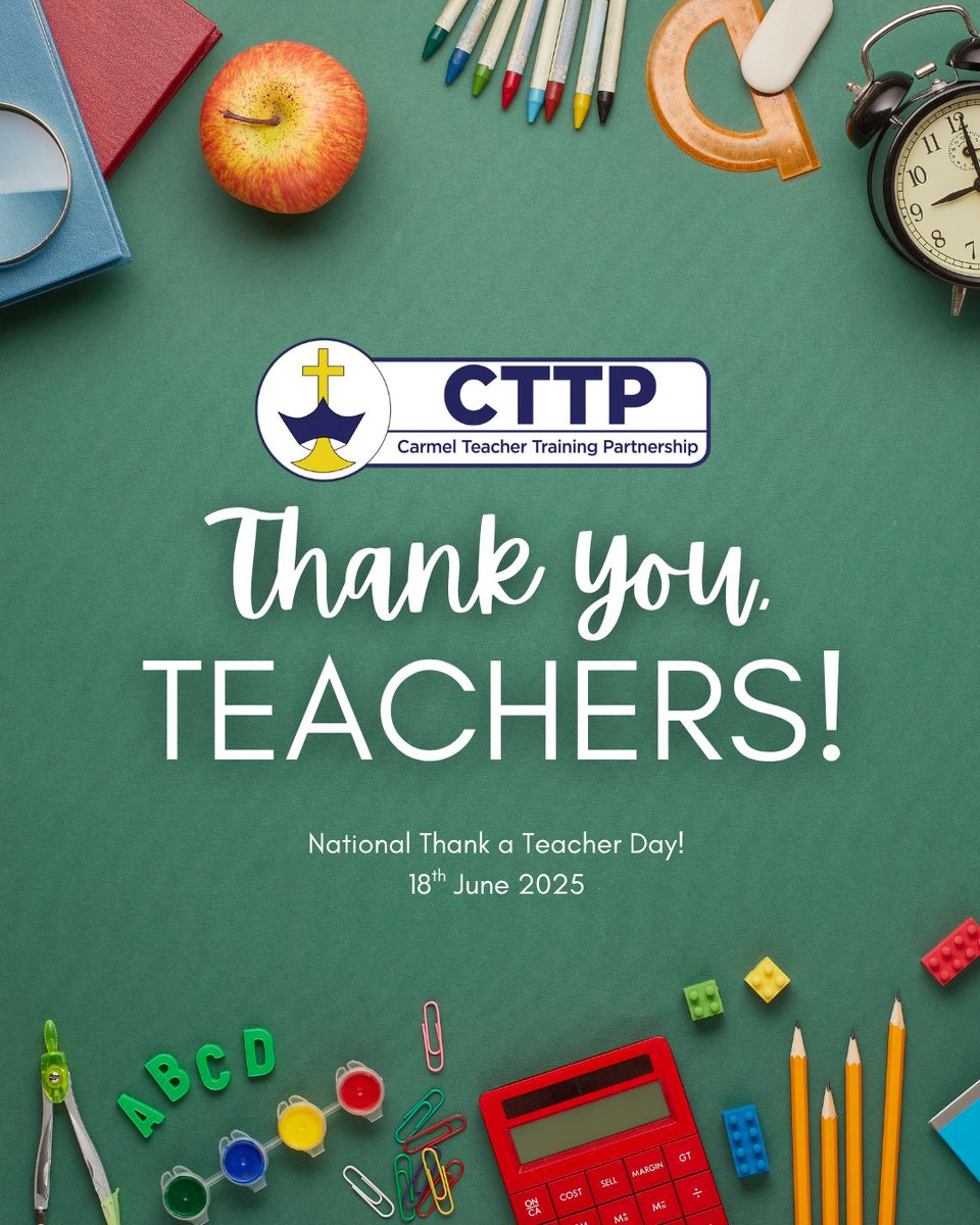 🍎 On National Thank a Teacher Day, we want to honour not just experienced teachers but also our trainee teachers!

Being a trainee teacher takes courage and resilience. Thank you for your dedication and for embracing this journey with such positivity 🤩