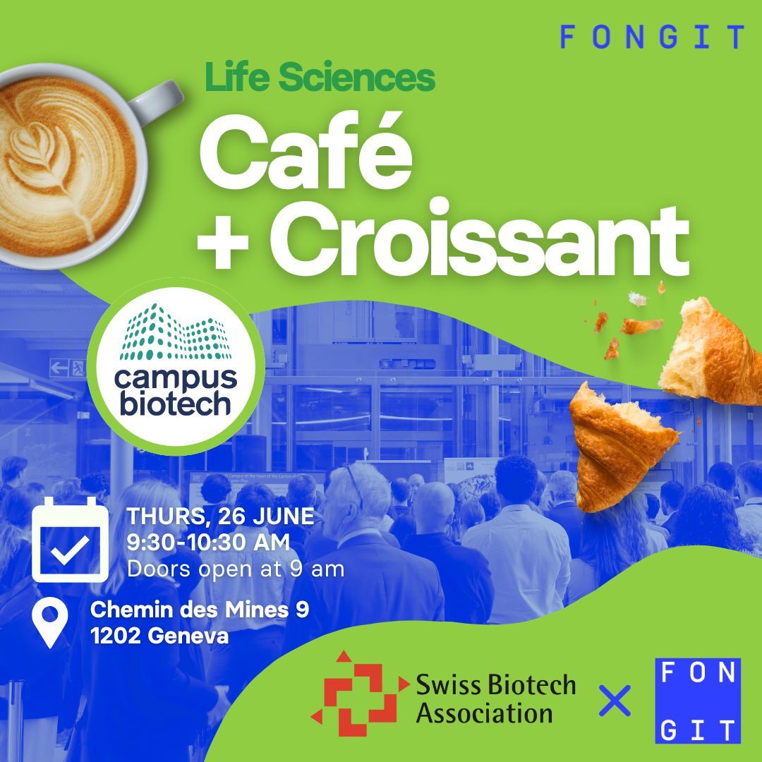 FONGIT (@fongit1) on Twitter photo โ๐ฅ Last chance to network before summer!
Join our final semester event on 26 June โ networking & news for anyone interested in life sciences! In collaboration with Swiss Biotech Association, get connected with both our communities. 
๐ Register here: fongit.ch/event-details-โฆ โ๐ฅ Last chance to network before summer!
Join our final semester event on 26 June โ networking & news for anyone interested in life sciences! In collaboration with Swiss Biotech Association, get connected with both our communities. 
๐ Register here: fongit.ch/event-details-โฆ