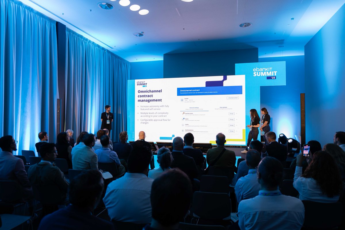 e_bank_it's tweet image. What an incredible ebankIT Summit 2025! A heartfelt thank you to all our amazing speakers, clients, partners, and attendees who made this gathering so special. Your energy and contributions were the driving force behind its success.

#ebankITSummit  #BankingIndustry #ebankIT