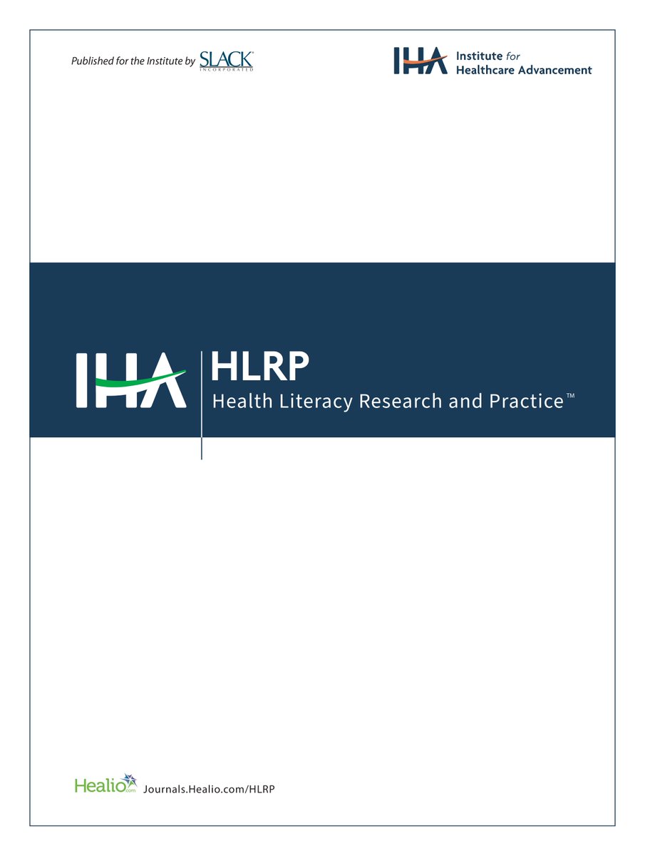 This study aimed to explore the barriers to cardiac rehabilitation (CR) participation across individuals with different levels of health literacy. 

Read more now for FREE: tinyurl.com/ye255bts

#health #healthliteracy #research #cardiac