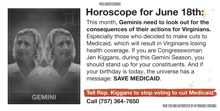 Affordable_Va's tweet photo. Happy birthday, @RepJenKiggans! https://t.co/iOC5D8Np9Q