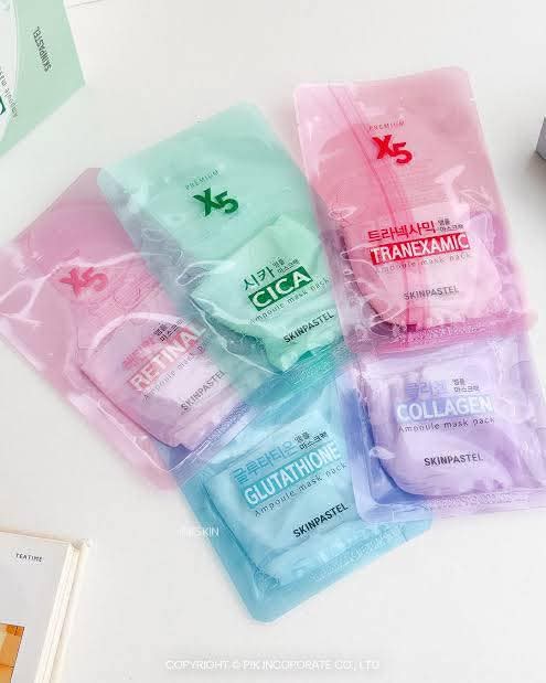 _PwithNaBi's tweet photo. #พรีออเดอร์ 
Skinpastel Premium X5 Ampoule mask pack ✅1 กล่องมี 10 แผ่น #PwithNb 

วันนี้มาเปิดจองมาส์กค่าตัวน่ารักเหมือนเดิมม น่าใช้น่าลองสุดๆค่า

✅มี 5 สูตร
💚เขียว 🩵ฟ้า 💜ม่วง 🩷ชมพู ❤️แดง

🔮 กล่องละ 160฿

#Skinpastel #พรีเกาหลี https://t.co/OhTRvhhAg0