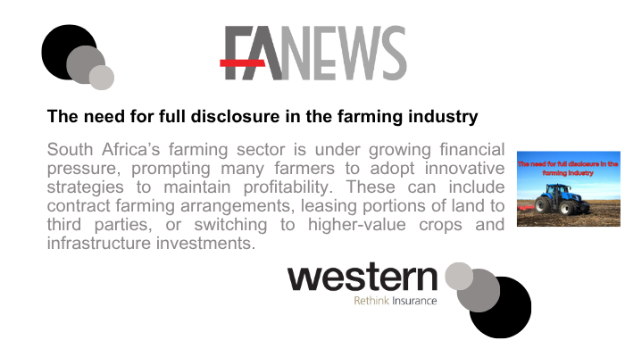 The need for full disclosure in the farming industry - tinyurl.com/3smxyv6v