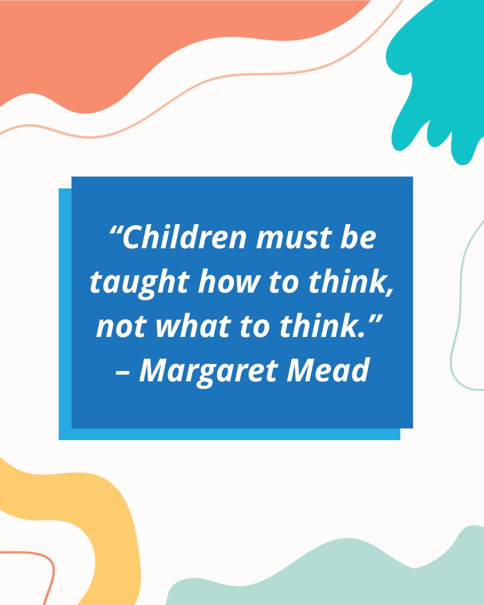 SEL4USA's tweet image. Margaret Mead was known for her groundbreaking work as a cultural anthropologist, but she also often challenged traditional Western views. #SEL empowers lifelong thinkers. 🧠💛 #MindfulLearning