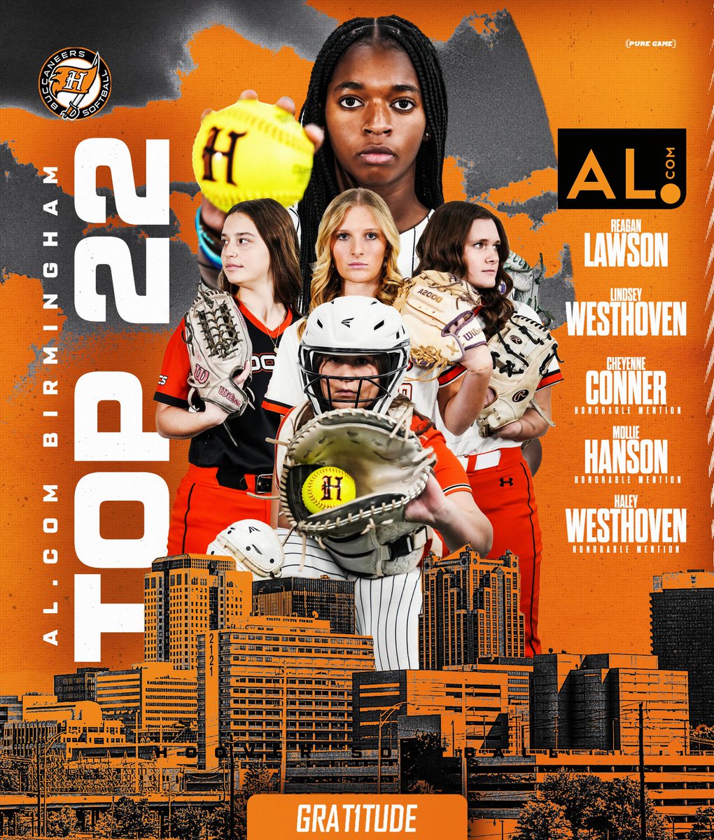 Hoover Bucs Softball (@hoover_sb) on Twitter photo Congratulations to <a href="/reaganlawson26/">Reagan Lawson</a> and <a href="/Lwesthoven2/">Lindsey Westhoven</a> for making the Top 22 list!
We also had <a href="/molliehanson26/">Mollie Hanson</a>, <a href="/HWesthoven00/">Haley Westhoven</a> and Cheyenne making honorable mention. #GRAT1TUDE Congratulations to <a href="/reaganlawson26/">Reagan Lawson</a> and <a href="/Lwesthoven2/">Lindsey Westhoven</a> for making the Top 22 list!
We also had <a href="/molliehanson26/">Mollie Hanson</a>, <a href="/HWesthoven00/">Haley Westhoven</a> and Cheyenne making honorable mention. #GRAT1TUDE