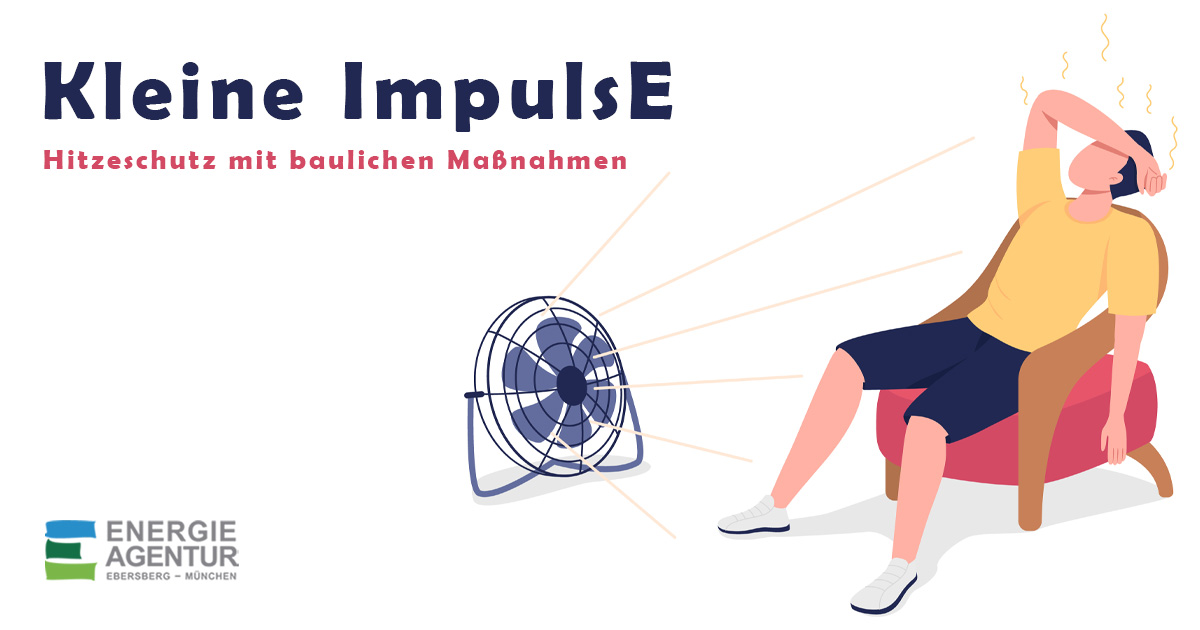 Wie lässt sich das eigene Haus fit machen für besonders heiße Tage? Da erfahren Sie in der Juni-Ausgabe von "Kleine ImpulsE" der Energieagentur Ebersberg-München. energieagentur-ebe-m.de/News/2716/Hitz…
